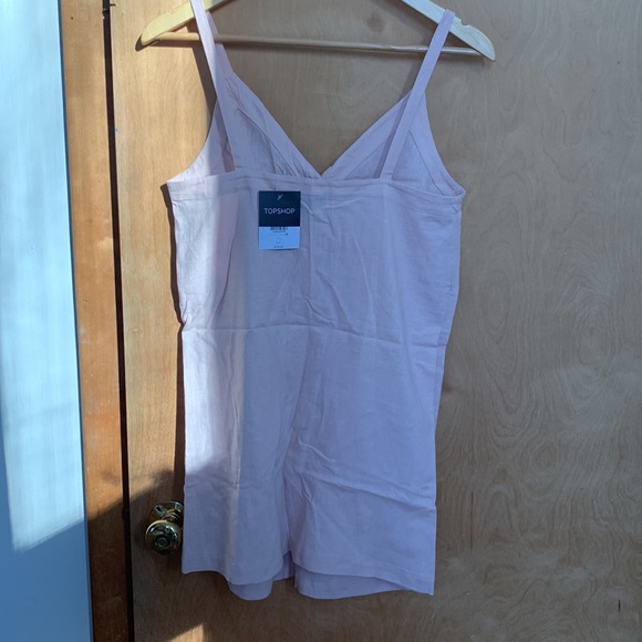 NWT. NBW. Topshop Button Front Dress - Size US 4 - Picture 6 of 6